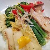 彩り野菜のアーリオ・オーリオ
